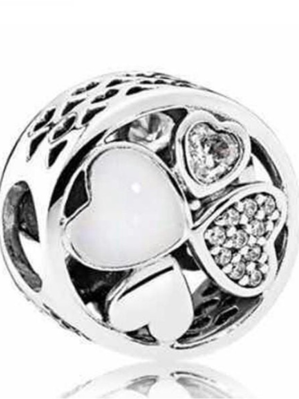 hearts  of Love charm s925